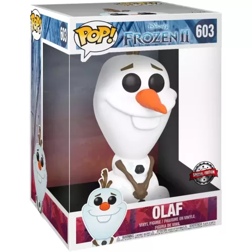 Funko Pop! Olaf #603 10 Inch Disney Frozen II Vinyl Figure Box