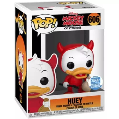 Funko Pop! Huey #606 Halloween Disney Mickey Mouse & Friends Box