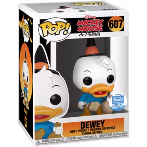 Funko Pop! Dewey #607 Halloween Disney Mickey Mouse & Friends Box
