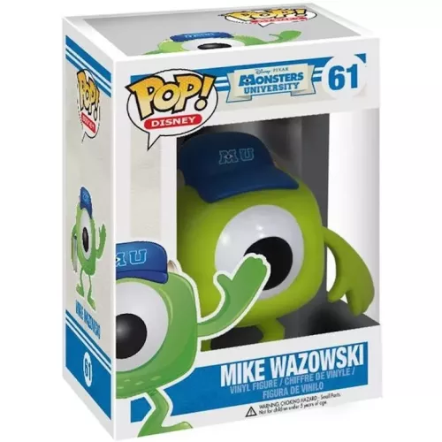 Funko Pop! Mike Wazowski #61 Disney Pixar Monsters University Box