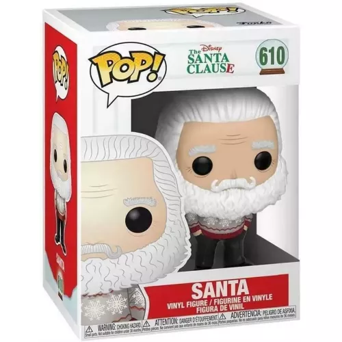 Funko Pop! Santa #610 Disney The Santa Clause Vinyl Figure Box