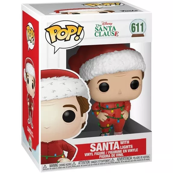 Santa with Lights Box