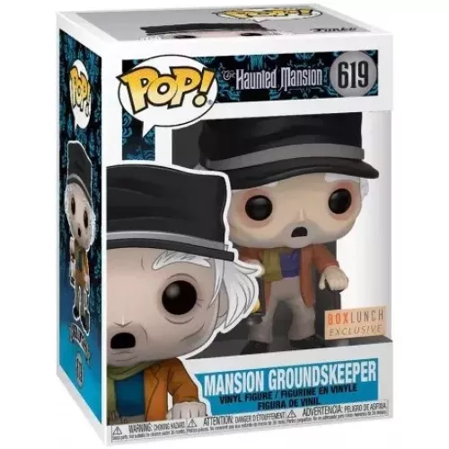 Funko Pop! Mansion Groundskeeper #619 The Haunted Mansion Box
