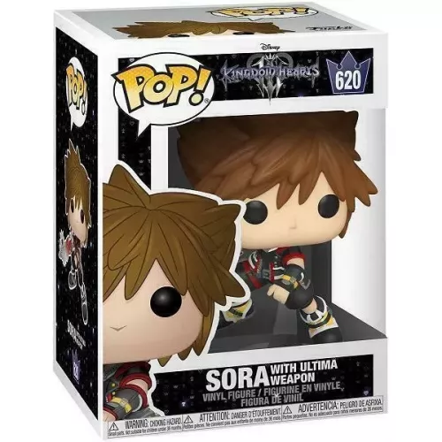 Funko Pop! Sora with Ultima Weapon #620 Disney Kingdom Hearts III Box