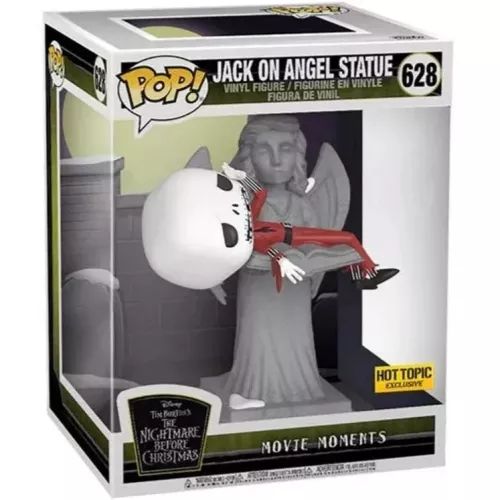 Funko Pop! Jack on Angel Statue #628 Disney Tim Burton's The Nightmare Before Christmas Box