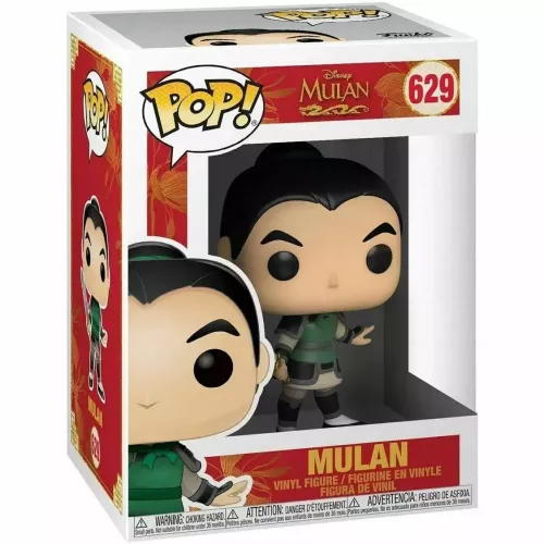 Funko Pop! Mulan #629 Soldier Disney Mulan Vinyl Figure Box