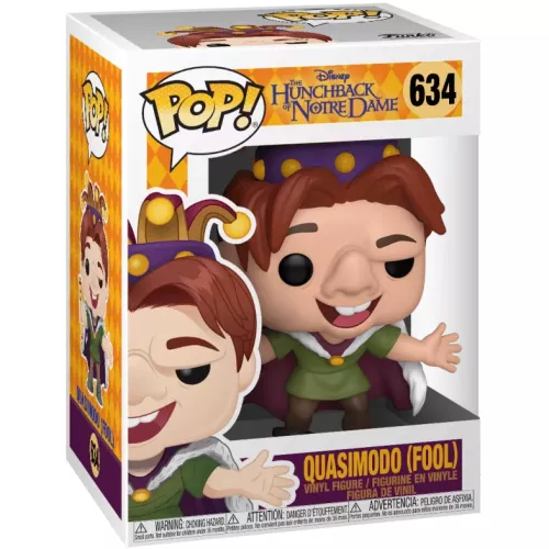 Funko Pop! Quasimodo (Fool) #634 Disney The Hunchback of Notre Dame Box