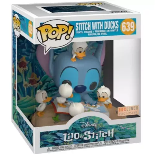 Funko Pop! Stitch with Ducks #639 Disney Lilo & Stitch Box