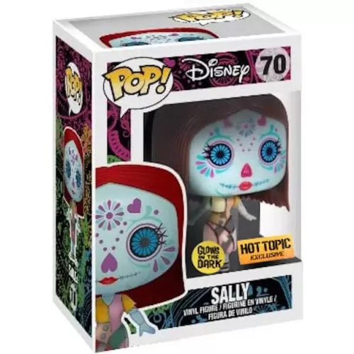 Funko Pop! Sally #70 Sugar Skull Glows in the Dark Box