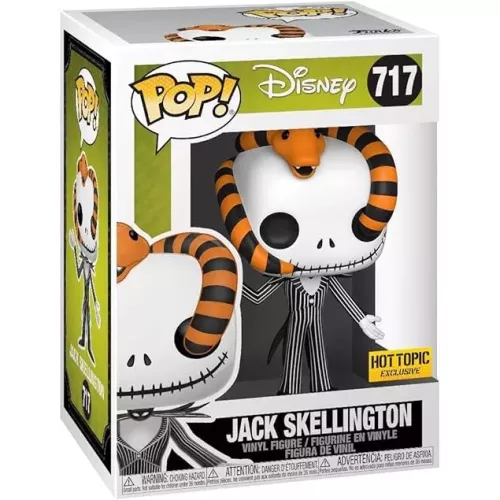 Funko Pop! Jack Skellington #717 Snake Face Disney Box
