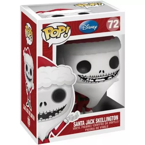 Funko Pop! Santa Jack Skellington #72 Disney Vinyl Figure Box