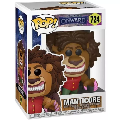 Funko Pop! Manticore #724 Disney Pixar Onward Vinyl Figure Box