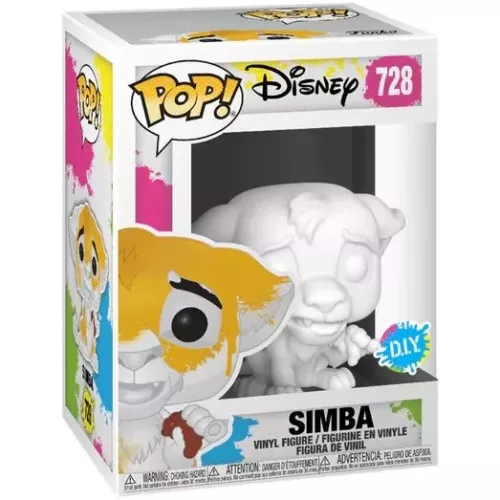 Funko Pop! Simba #728 D.I.Y. Disney Vinyl Figure Box