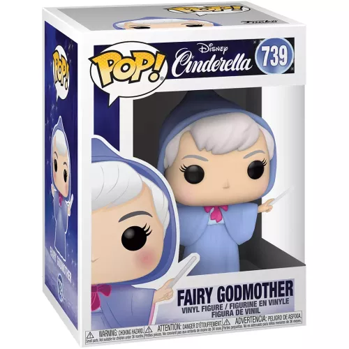 Funko Pop! Fairy Godmother #739 Disney Cinderella Vinyl Figure Box