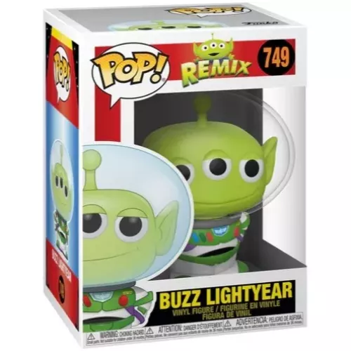 Funko Pop! Buzz Lightyear #749 Alien Alien Remix Disney Box
