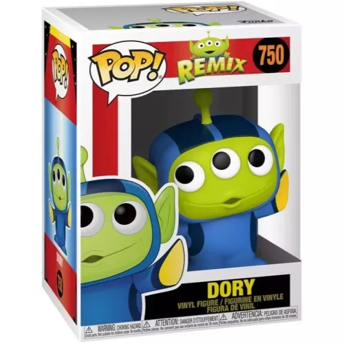 Funko Pop! Dory #750 Alien Alien Remix Disney Vinyl Figure Box