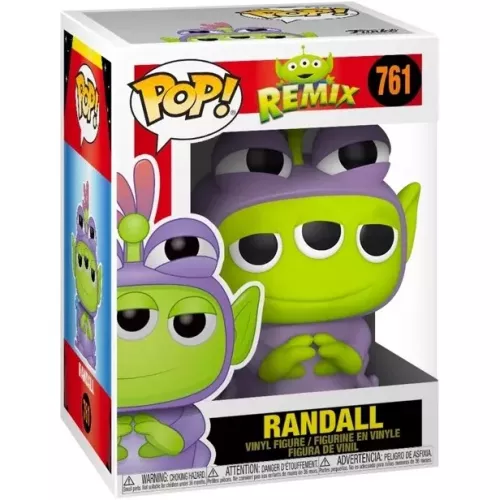 Funko Pop! Randall #761 Alien Alien Remix Disney Vinyl Figure Box