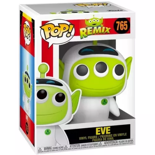 Funko Pop! EVE #765 Alien Alien Remix Disney Vinyl Figure Box