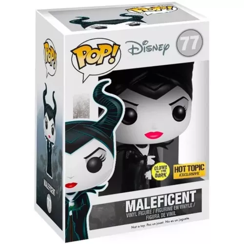 Funko Pop! Maleficent #77 Glows in the Dark Disney Box