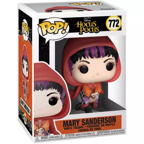 Funko Pop! Mary Sanderson #772 on Vaccum From the Movie Disney Hocus Pocus Box