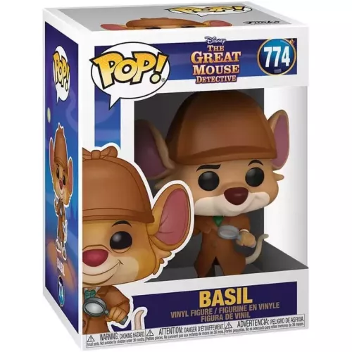 Funko Pop! Basil #774 Disney The Great Mouse Detective Box