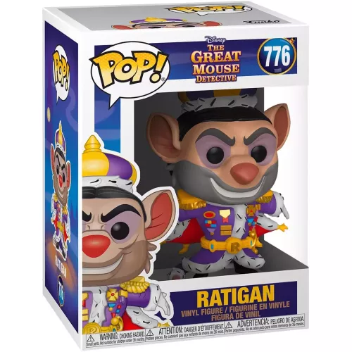 Funko Pop! Ratigan #776 Disney The Great Mouse Detective Box