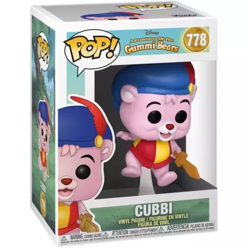 Funko Pop! Cubbi #778 Disney Adventures of the Gummi Bears Box