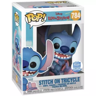 Stitch on Tricycle