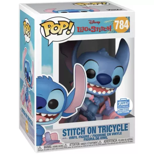 Funko Pop! Stitch on Tricycle #784 Disney Lilo & Stitch Box