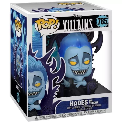 Funko Pop! Hades on Throne #785 Disney Villains Vinyl Figure Box