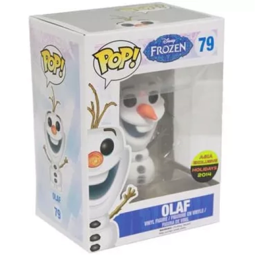 Funko Pop! Olaf #79 Flocked Disney Frozen Vinyl Figure Box