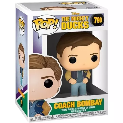 Funko Pop! Coach Bombay #790 Disney The Mighty Ducks Box