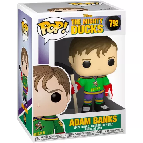 Funko Pop! Adam Banks #792 Disney The Mighty Ducks Box