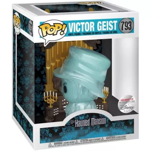 Funko Pop! Victor Geist #793 The Haunted Mansion Disney Box