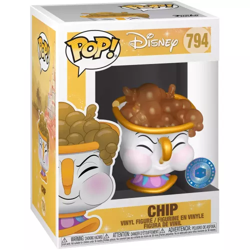 Funko Pop! Chip #794 blowing Bubbles Disney Vinyl Figure Box