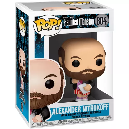 Funko Pop! Alexander Nitrokoff #804 Disney The Haunted Mansion Box