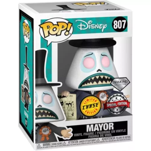 Funko Pop! Mayor #807 Chase Diamond Collection Disney Box