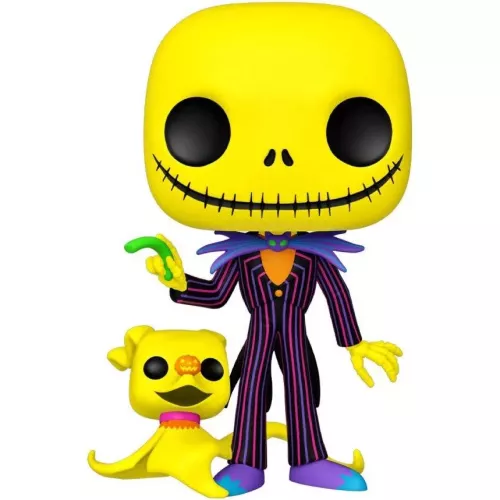 Funko Pop! Jack Skellington with Zero #809 10 Inch Blacklight