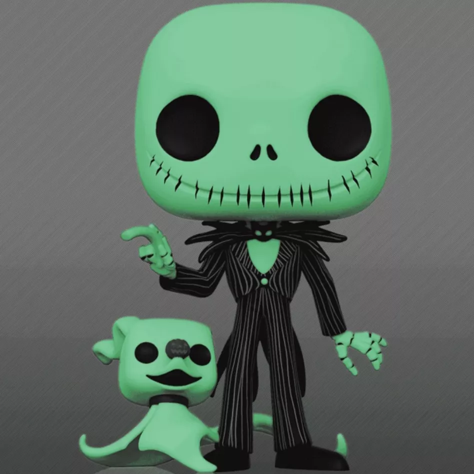 Jack Skellington with Zero