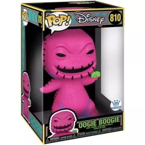 Funko Pop! Oogie Boogie #810 10 Inch Blacklight Disney Box