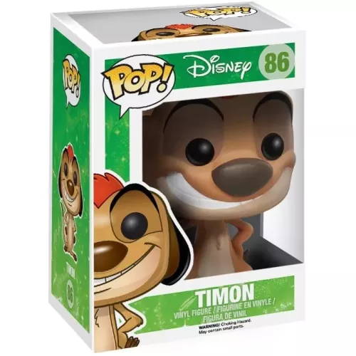Funko Pop! Timon #86 Disney Vinyl Figure Box