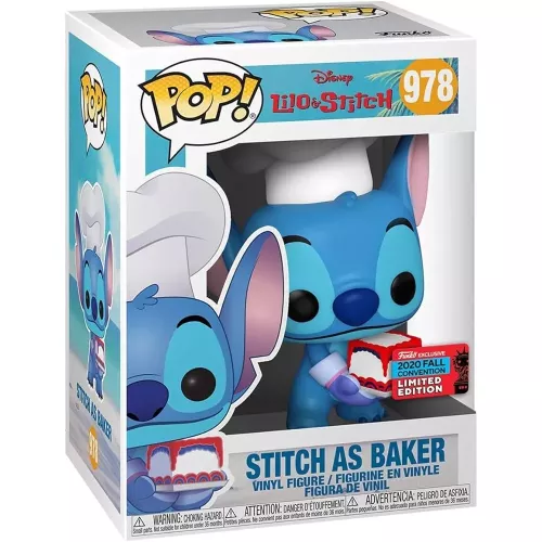 Funko Pop! Stitch as Baker #978 Disney Lilo & Stitch Box