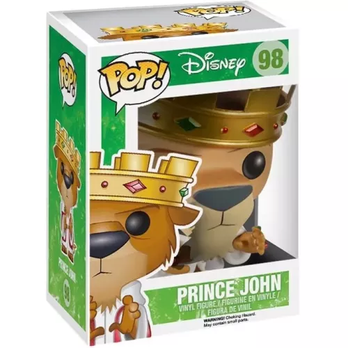 Funko Pop! Prince John #98 Disney Vinyl Figure Box