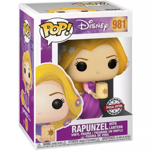 Funko Pop! Rapunzel with Lantern #981 Disney Vinyl Figure Box