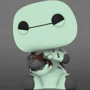 Baymax with Mochi