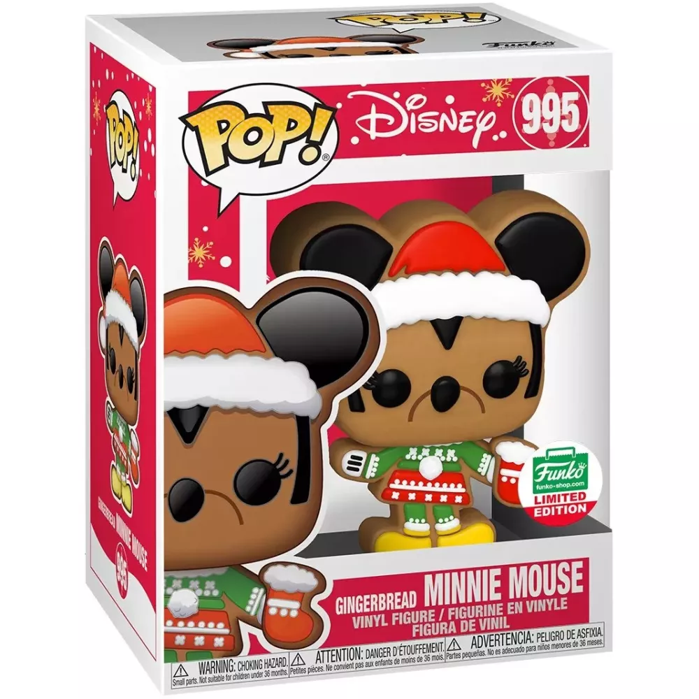 Gingerbread Minnie Mouse Box