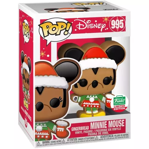 Funko Pop! Gingerbread Minnie Mouse #995 Disney Vinyl Figure Box