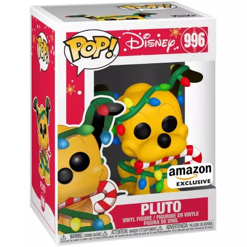 Funko Pop! Pluto #996 with Christmas Lights Disney Box