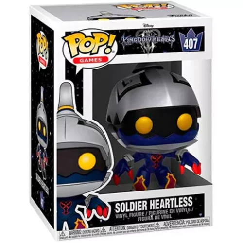 Funko Pop! Soldier Heartless #407 Disney Kingdom Hearts III Box
