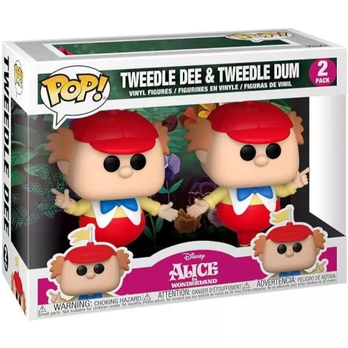 Funko Pop! Tweedle Dee 2 Pack Disney Alice in Wonderland Box